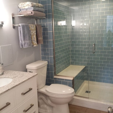 Basement Steam Shower Custom Tile