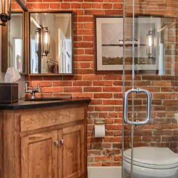 Bath adjacent to Kitchen