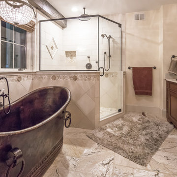 Bath or shower, it's up to you.