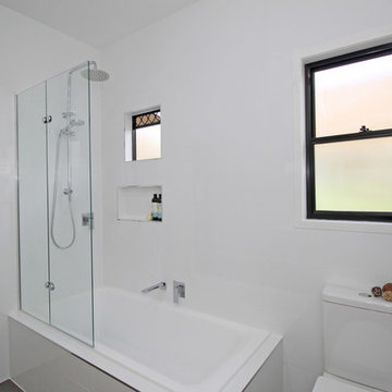 Bath Shower Combination with Toilet