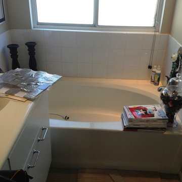 Bath Tub and Vanity Change