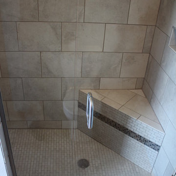 Bathroom - A modern shower... niche niche niche