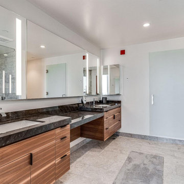 Bathroom and SIDLER Mirror in The Residences at the Sawyer, Sacramento, CA