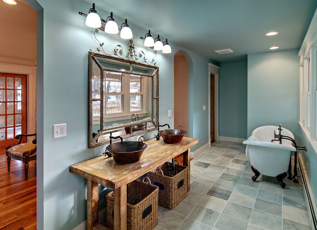 Traditional Bathroom by Brekke Construction Inc.