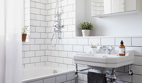 10 Fresh Design Ideas for White Bathrooms