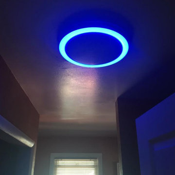 Bathroom Ceiling Exhaust Fan with WIFI and Bluetooth Speaker