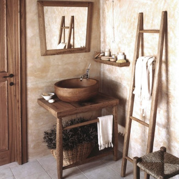 Bathroom chalet style - Bagno in chalet di montagna