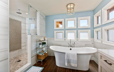 Bathroom Remodel Gives This Busy Household a Spa-Like Getaway
