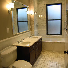 Traditional Bathroom by LM Interior Design, LLC