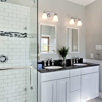 Bathroom Design Ideas white bathroom design with subway tiles