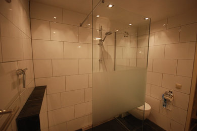 Contemporary bathroom in Amsterdam.