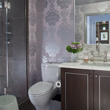 Lavender And Grey Bathroom - Photos & Ideas | Houzz