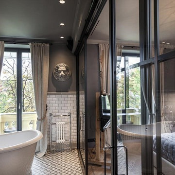 Bathroom, Family apartment, Hampstead