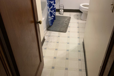 Bathroom Floor Installation
