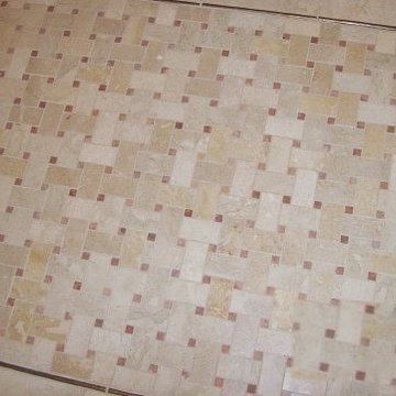 Bathroom Floor mosic