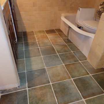 Bathroom Floor Replacement