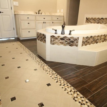 Bathroom Floors and Tile Rug Design