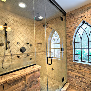 Bathroom, Gothic Window