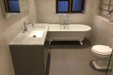 Design ideas for a classic bathroom in Surrey.