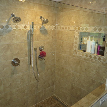Bathroom - Heated Travertine Spa