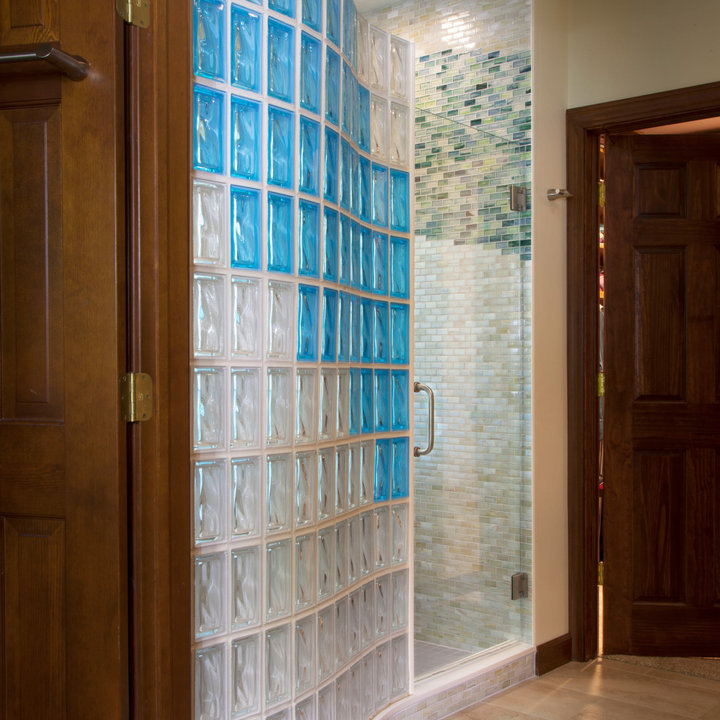 Glass Block Bathroom Ideas Photos & Ideas Houzz