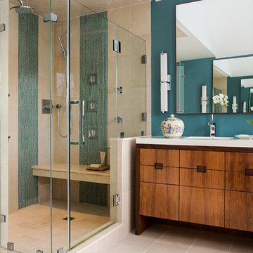 Bathroom in a Beverly, MA home renovation