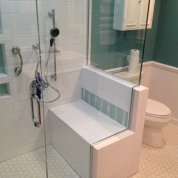 Bathroom - Old Fashioned White w/ Touch of Modern