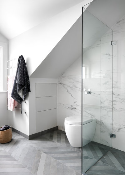 Contemporary Bathroom by schemes & spaces