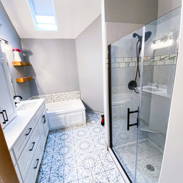 Bathroom remodel 2020 by Karin Ross Designs