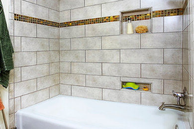 Inspiration for a bathroom remodel in Kansas City
