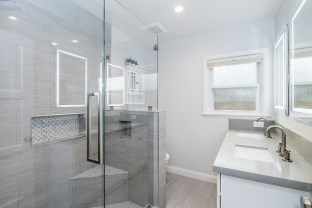 Modern Bathroom by HomeTech Construction & Design