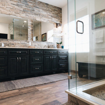 Bathroom Remodel that Rocks!