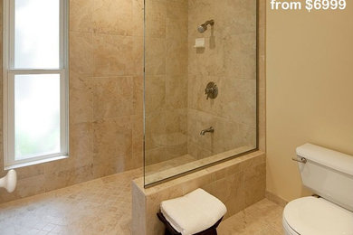 Example of a classic bathroom design in Los Angeles