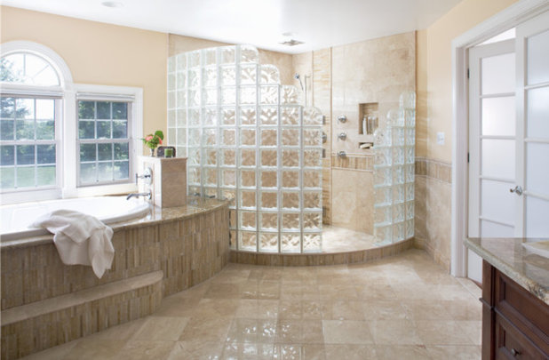 American Traditional Bathroom by J Allen Smith Design/Build