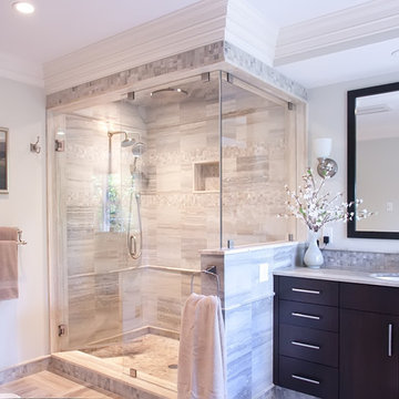 Bathroom renovated into a spa-like retreat