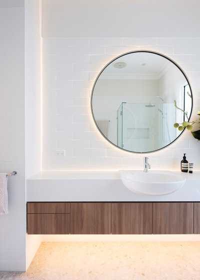 Contemporary Bathroom by Arquette Interiors