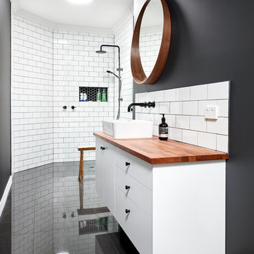 Bathroom Renovation | Feature Subway Tiles