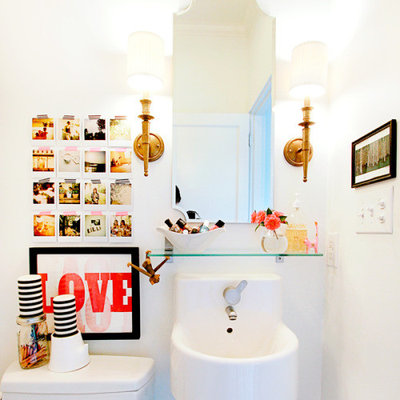 Eclectic Bathroom by AB Chao Interiors