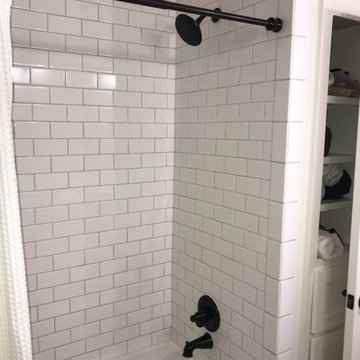 Bathroom Renovation w/ Art Deco Tile Work