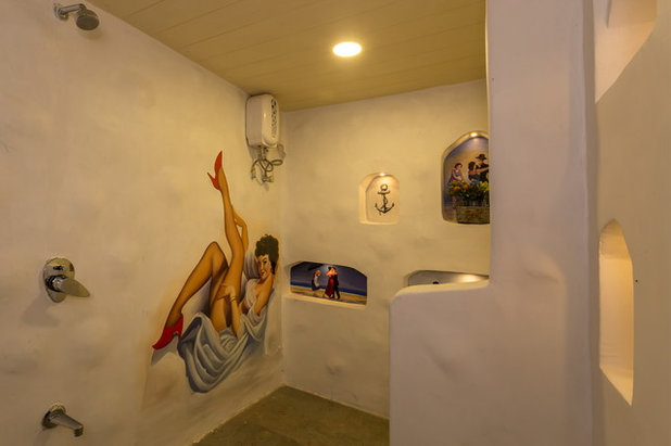Mediterranean Bathroom by Sapana Jain