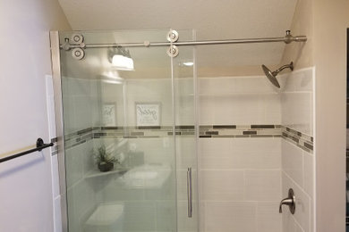 Bathroom shower install