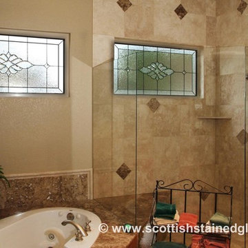 Bathroom Stained Glass