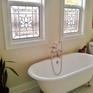 This is an example of a modern bathroom in Denver.