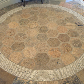Bathroom stone floor tiles (Mediterranean Style)