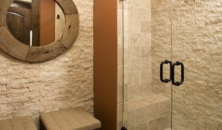 Bathroom Tile: Loving the Look of Ledgestone