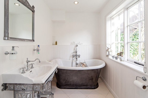 Traditional Bathroom by The Cornish House - Interior Design & Furniture