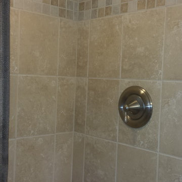 Bathroom tile and paint