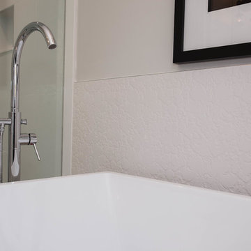 Bathroom tiles - Bluebell White