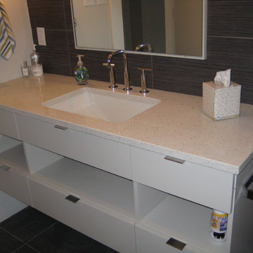 Caesarstone Nougat Quartz Photos Ideas Houzz   Bathroom Vanity Caesarstone Nougat Quartz Labruyere Stone Img~80110e3105abd22c 7197 1 A11120d W360 H360 B0 P0 