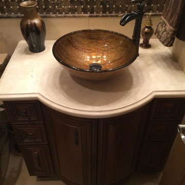 Bathroom Vanity w/Vessel Sink
